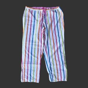 VS PINK Rainbow PJ Pants